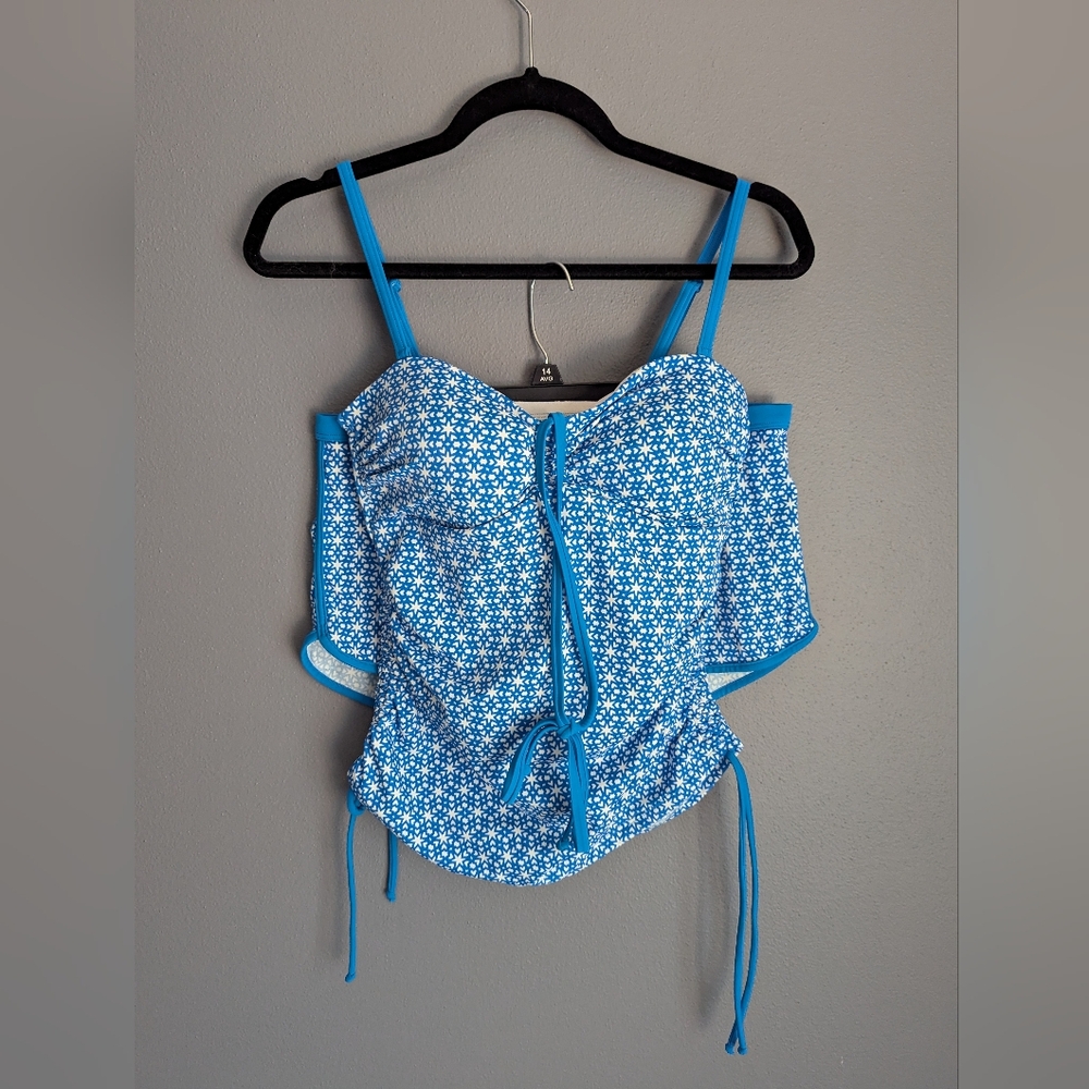 Women's Boden Tankini And Shorts Swimsuit With Adjustable Straps. Size 8. - Picture 3 of 6